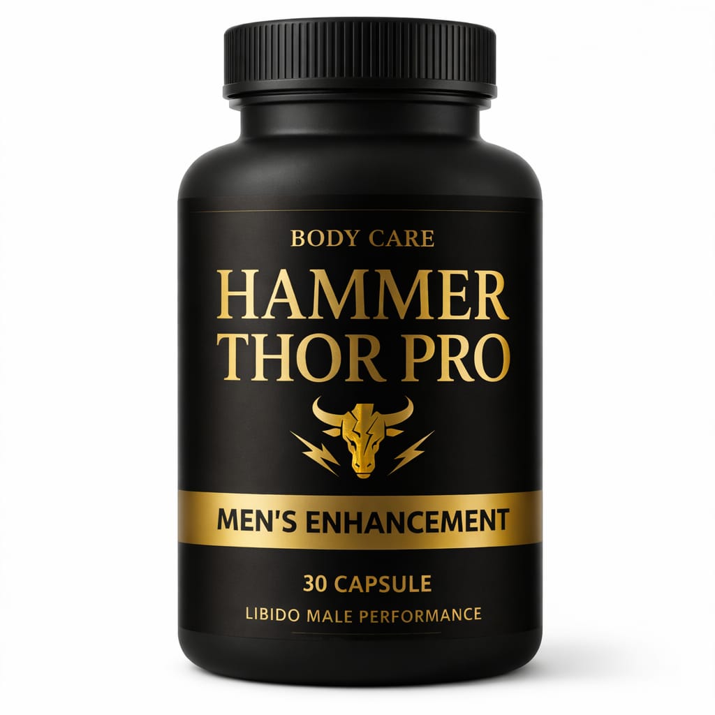 Hammer Thor Pro – Men's Enhancement Capsule for Stamina, Power & Libido