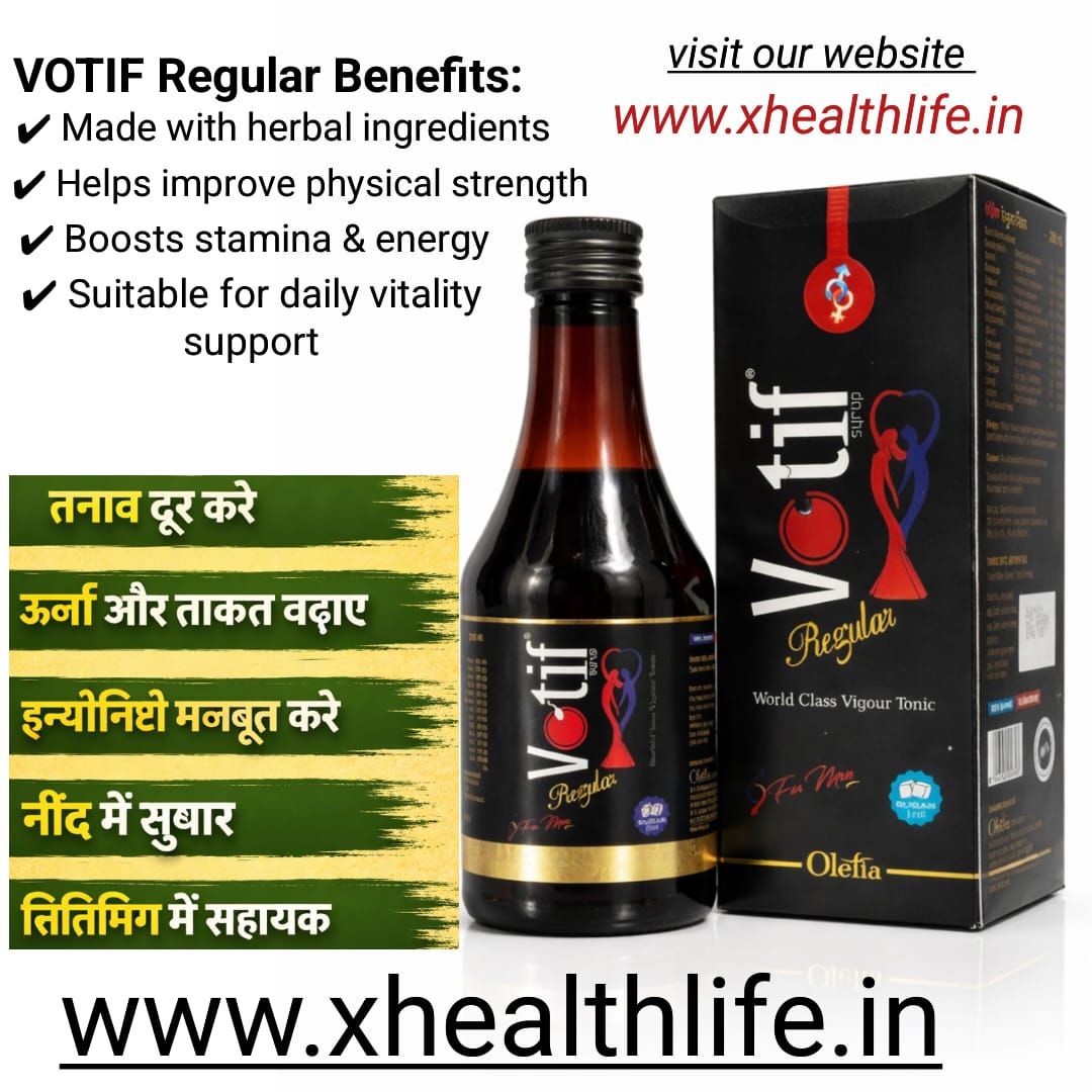 Votif Regular – World Class Vigour Tonic for Strength, Energy & Vitality